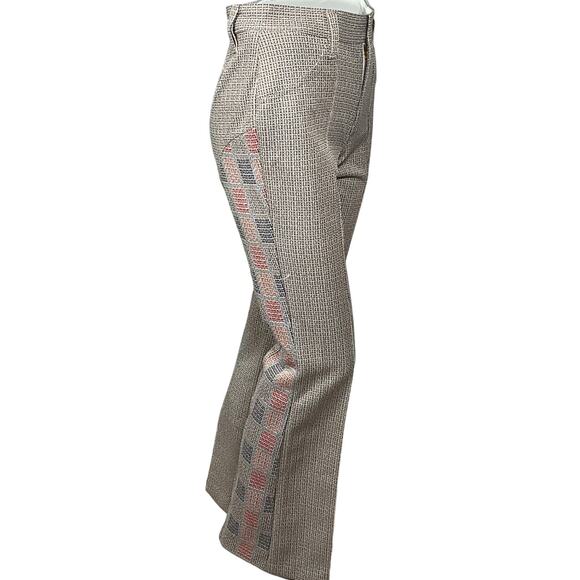 Vintage 50's H Bar C California Ranchwear Khaki Tweed pants sz 26" - Picture 2 of 9